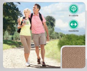 Gambaletto JUZO Dynamic Cotton 3512 AD punta aperta - calze elastiche classe 2
