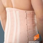 PR1-1355 SAT busto UOMO semirigido basso con tiranti in elastico RO+TEN