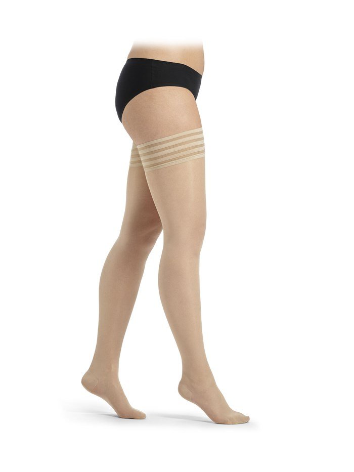 Autoreggenti riposanti Sigvaris DELILAH 140 DEN maglia rete - immagine 4