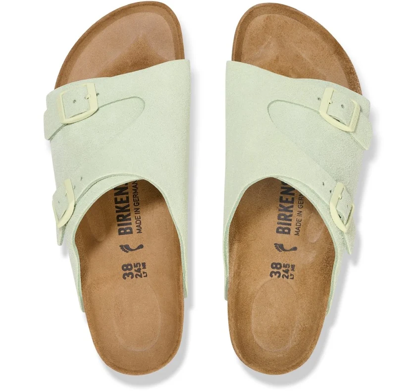 168186_2_1632d637-d033-423a-931d-db8a02eb13c7 BIRKENSTOCK ZURICH FADED LIME - 1026826 - immagine 1