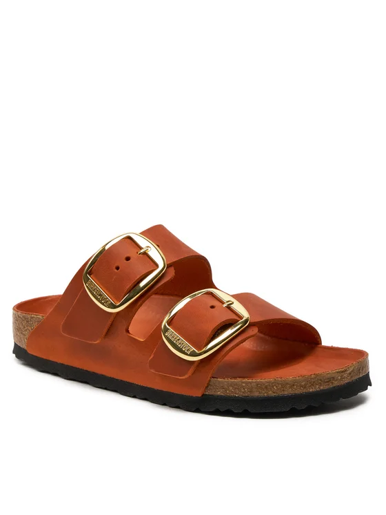 birkenstock-ciabatte-arizona-1026661-arancione-0000303668372 (1) BIRKENSTOCK ARIZONA BIG BUCKLE ARANCIONE - 1026661 - immagine 1